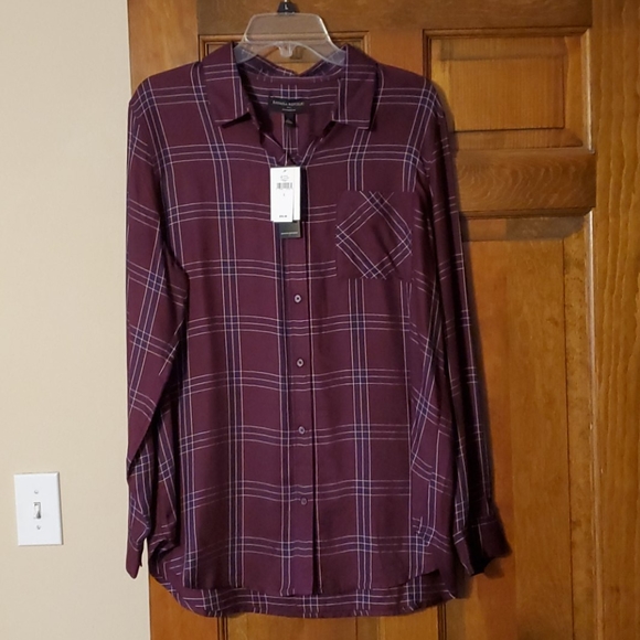 Banana Republic Tops - Banana Republic plaid shirt